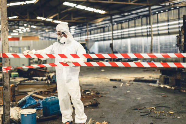 Professional Biohazard technician working in Athol, ID